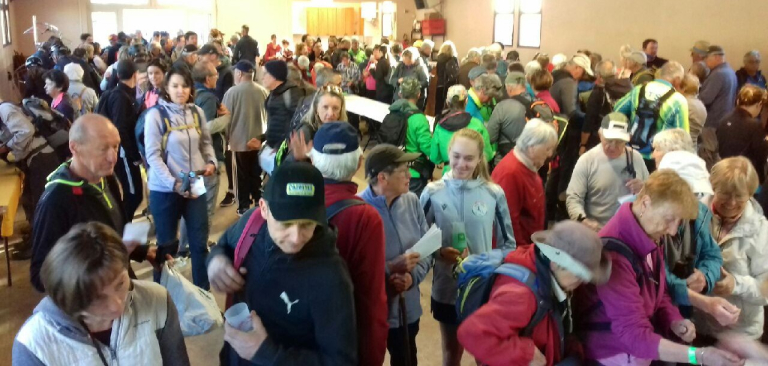 Salle des Fêtes de St Izaire Randonnée gastronomique St Izaire